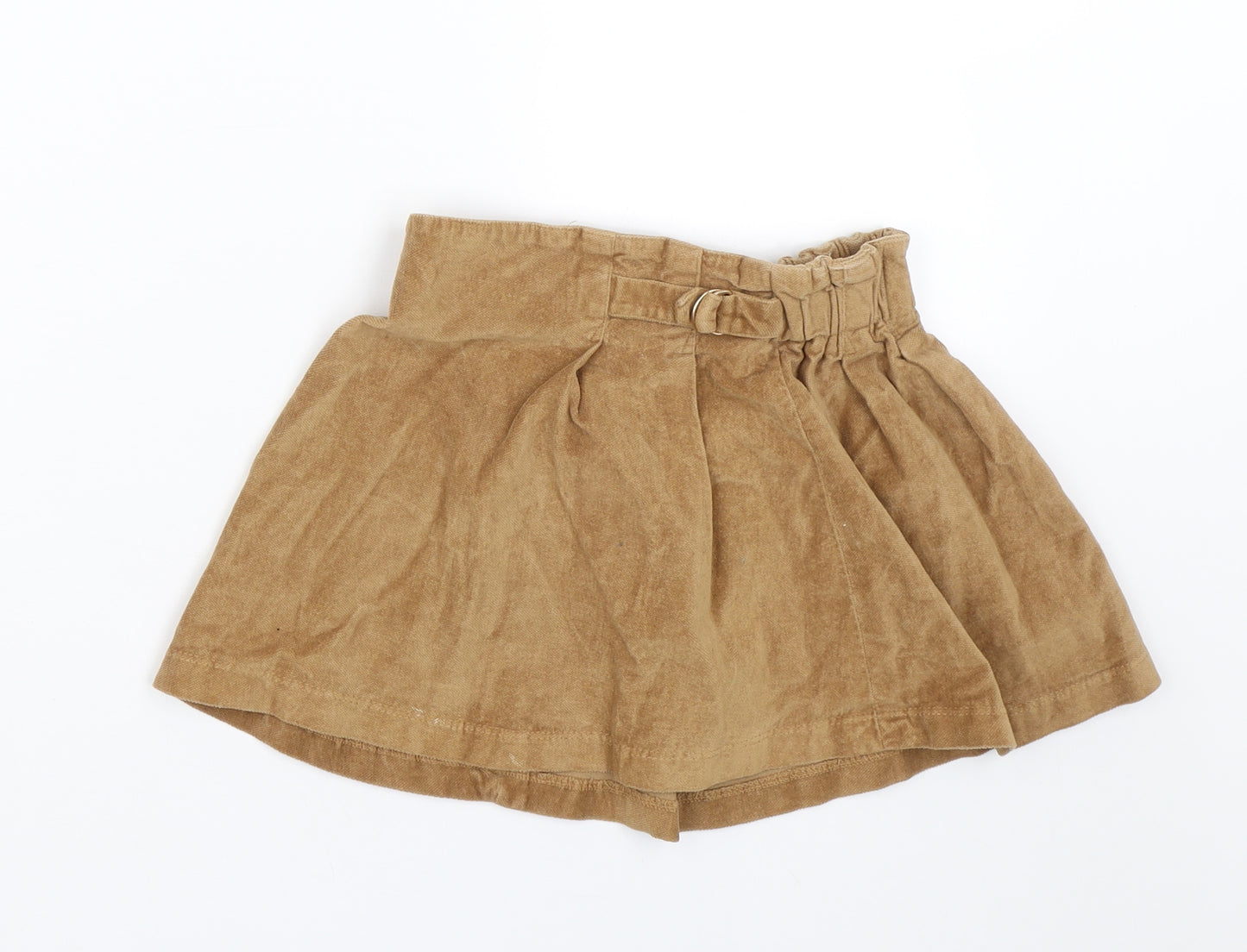 TU Girls Brown   Skater Skirt Size 6 Years