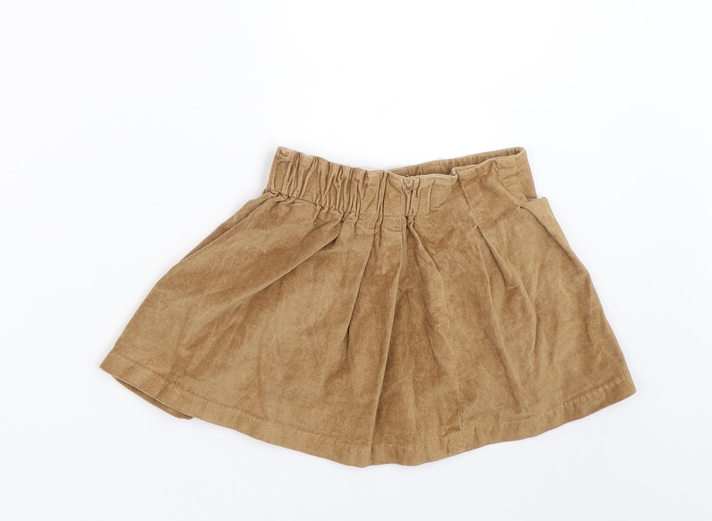 TU Girls Brown   Skater Skirt Size 6 Years