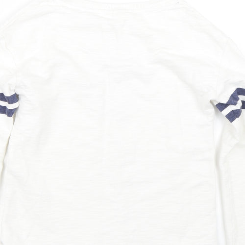 NEXT Girls White   Pullover Sweatshirt Size 9 Years