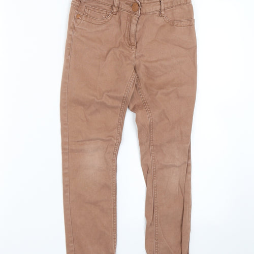 NEXT Girls Brown   Straight Jeans Size 9 Years