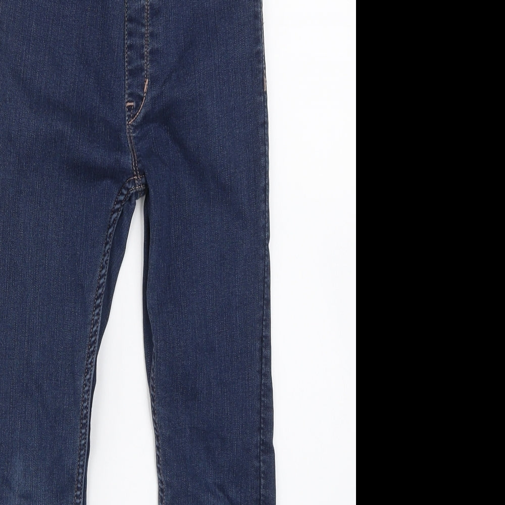H&M Girls Blue  Denim Jegging Jeans Size 7-8 Years
