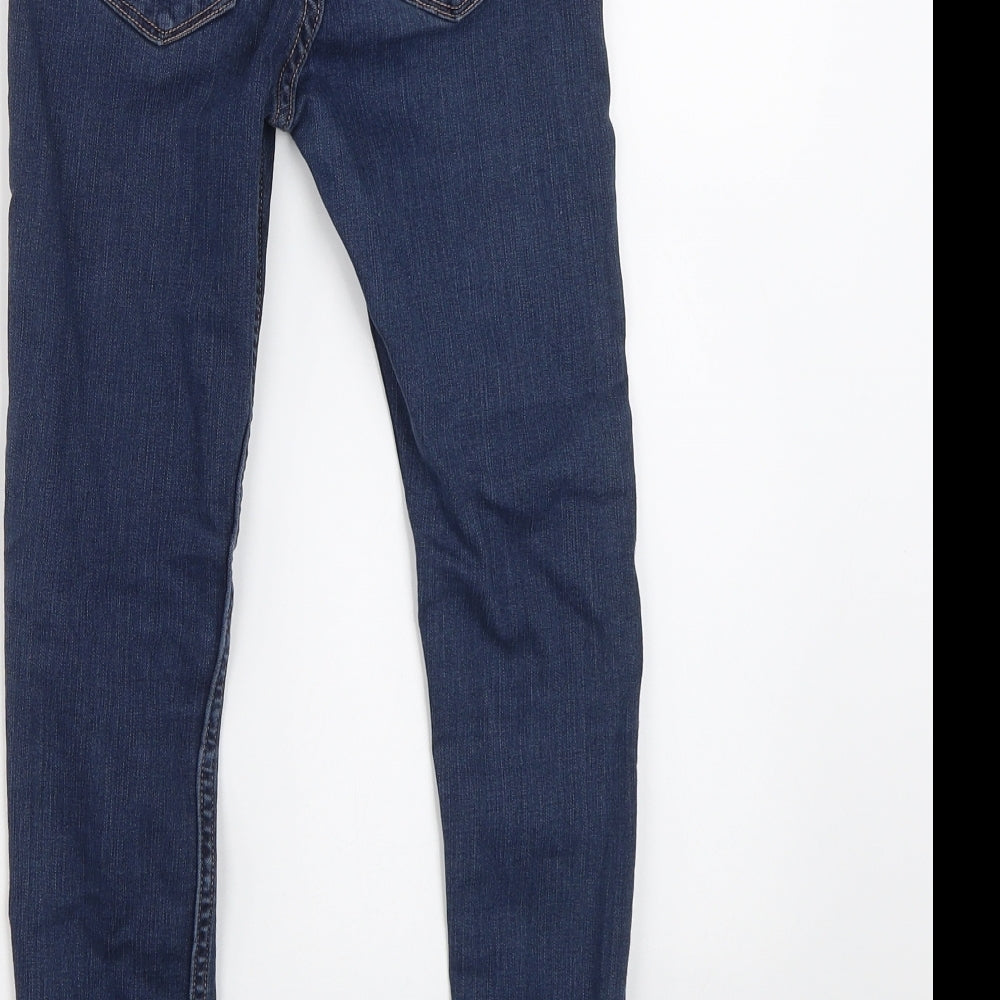 H&M Girls Blue  Denim Jegging Jeans Size 7-8 Years