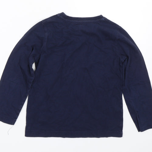 F&F Girls Blue   Basic T-Shirt Size 6-7 Years  - Star