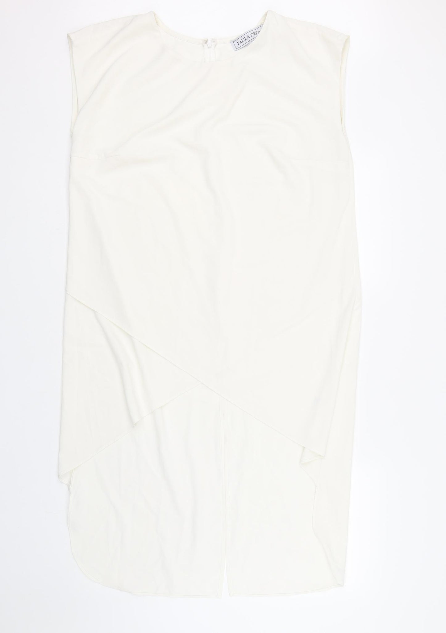 Paula Deen Womens White   Tank Dress  Size L