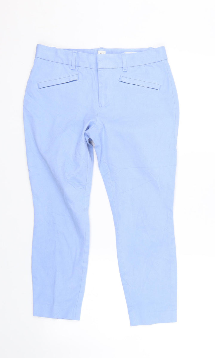 Gap Womens Blue Carrot Trousers Size 6 L21.5 in