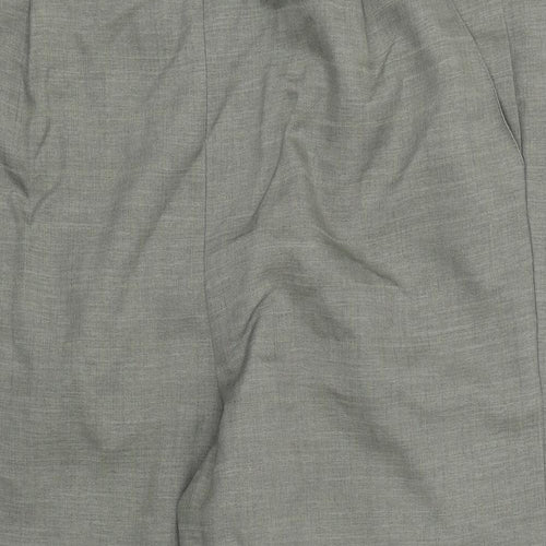 BM Womens Green   Cropped Trousers Size 16 L22 in