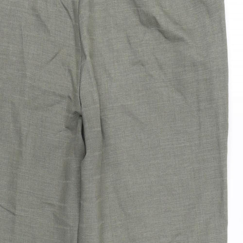 BM Womens Green   Cropped Trousers Size 16 L22 in