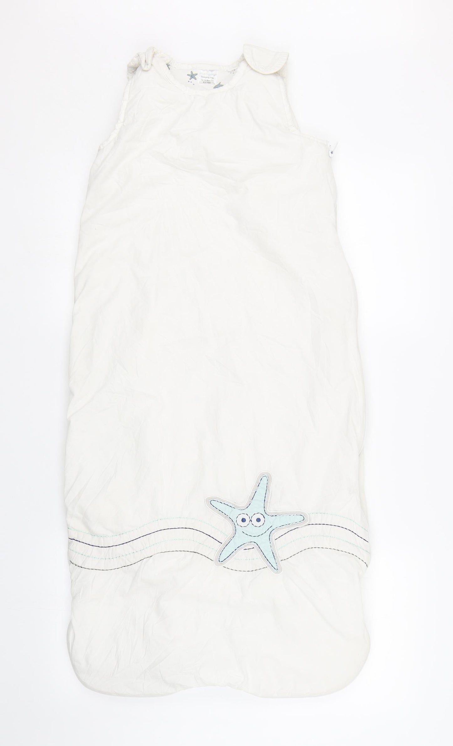 Dreamgenii Baby White   Bodysuit Outfit/Set Size 12-18 Months  - Sleeping Bag