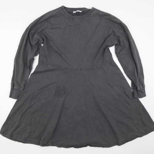 Zara Womens Grey   Jumper Dress  Size S