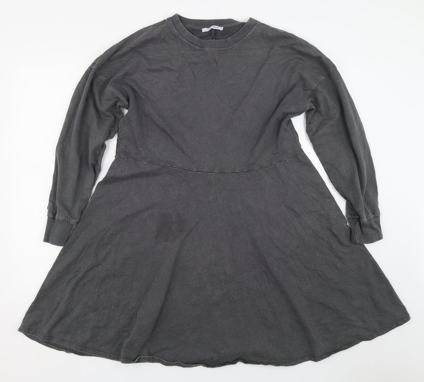 Zara Womens Grey   Jumper Dress  Size S