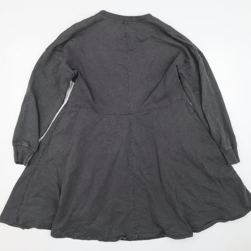Zara Womens Grey   Jumper Dress  Size S