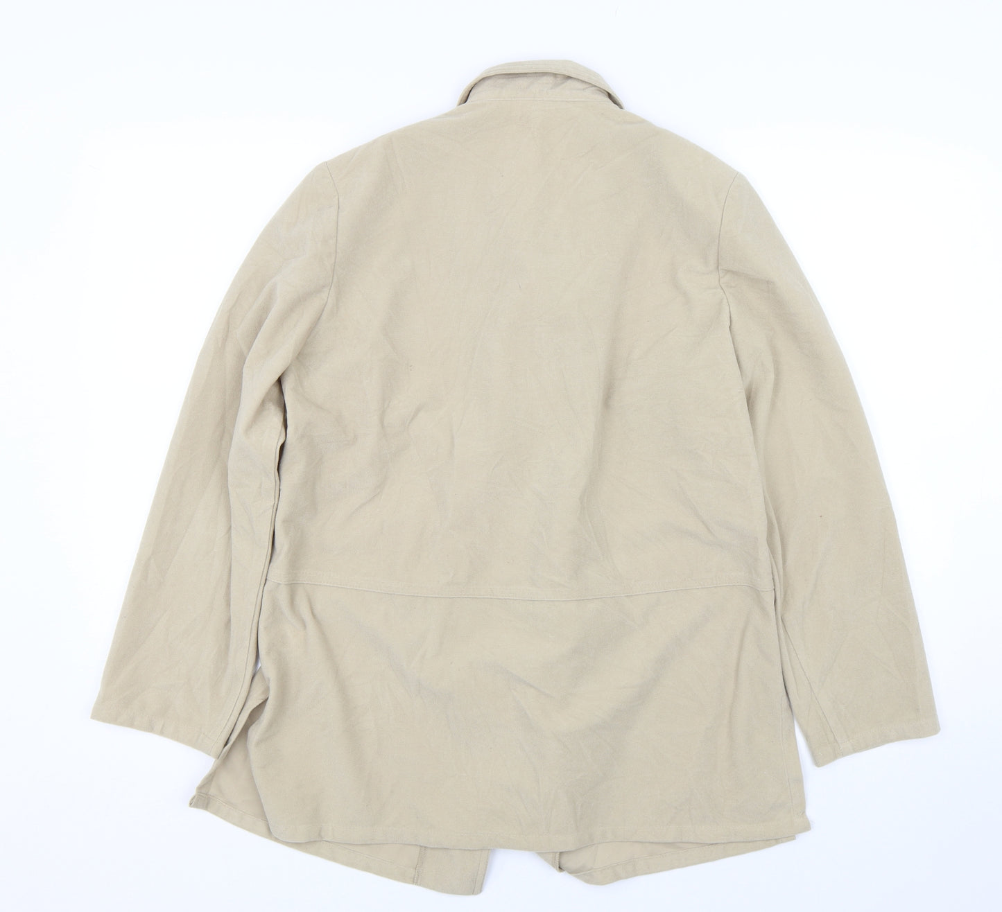 Daxon Womens Beige   Jacket Blazer Size 14