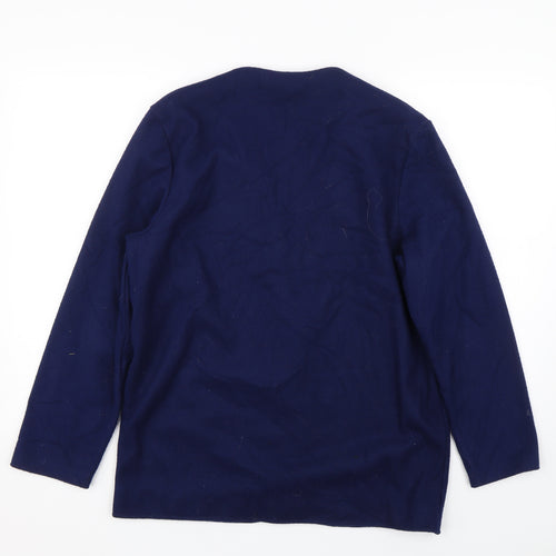 Preworn Womens Blue   Jacket Blazer Size M