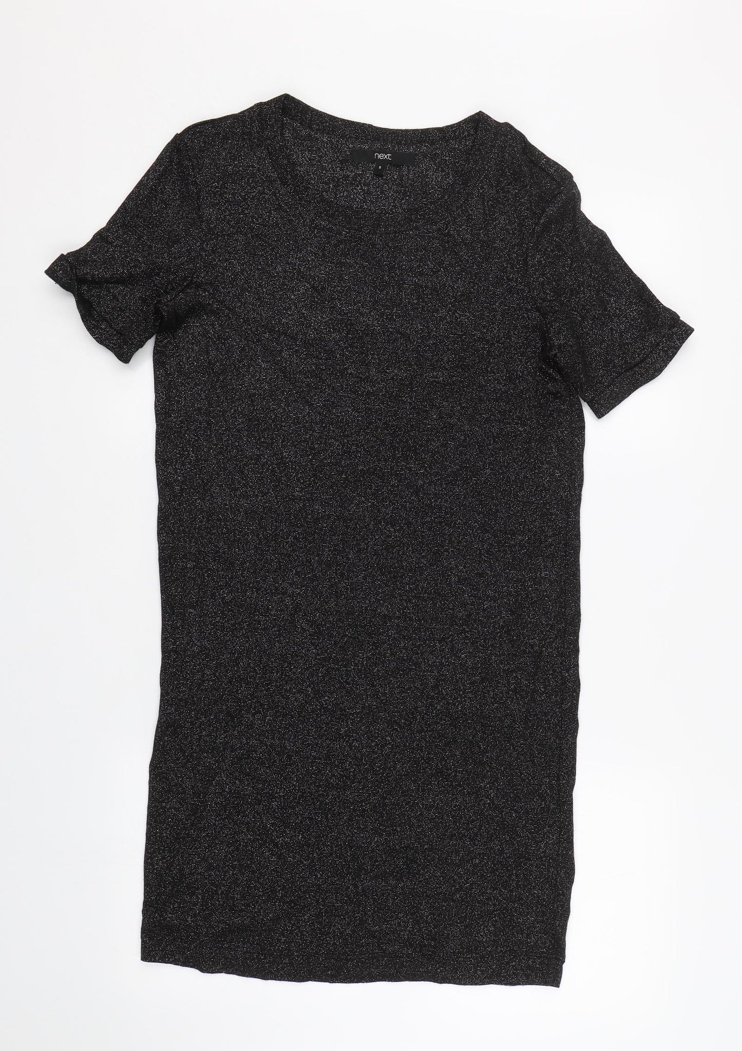 NEXT Womens Black   T-Shirt Dress  Size 8