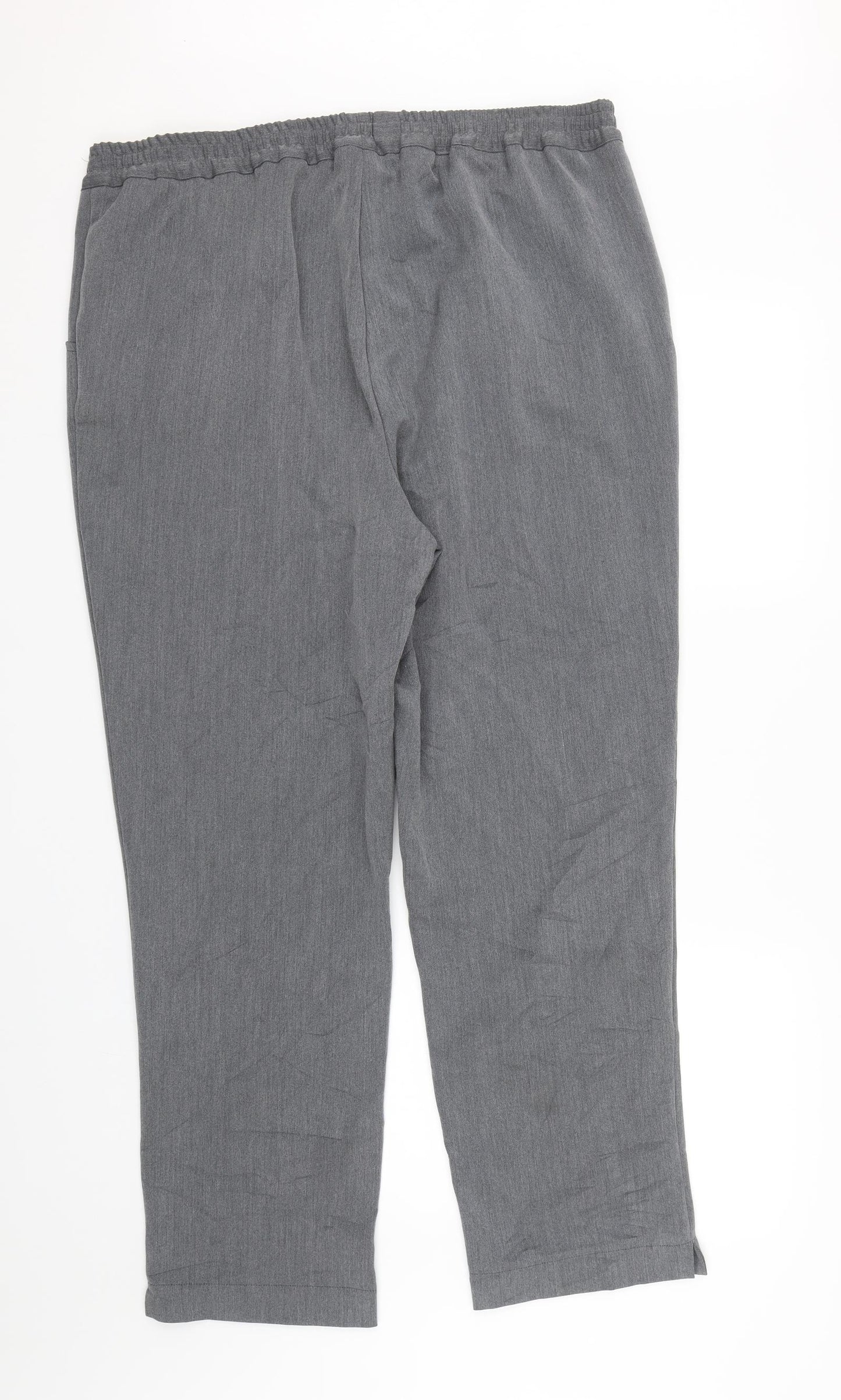 Preworn Womens Grey   Trousers  Size 22 L27 in