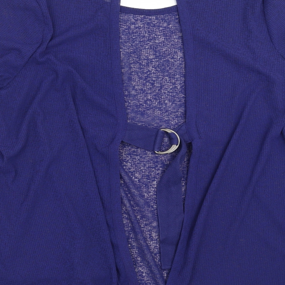 NEXT Womens Blue   Basic Blouse Size 22  - open back