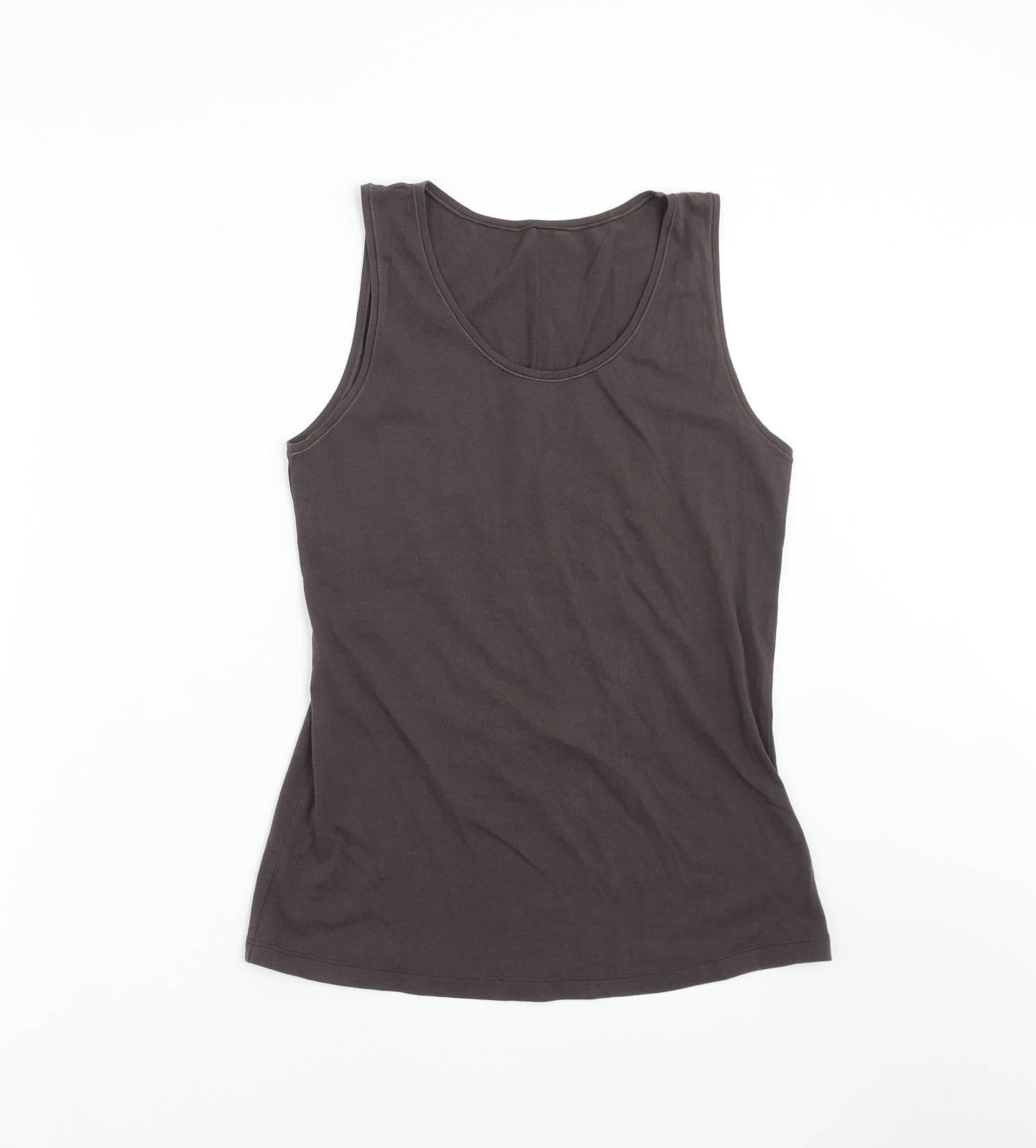 Marks and Spencer Womens Brown   Basic T-Shirt Size 18