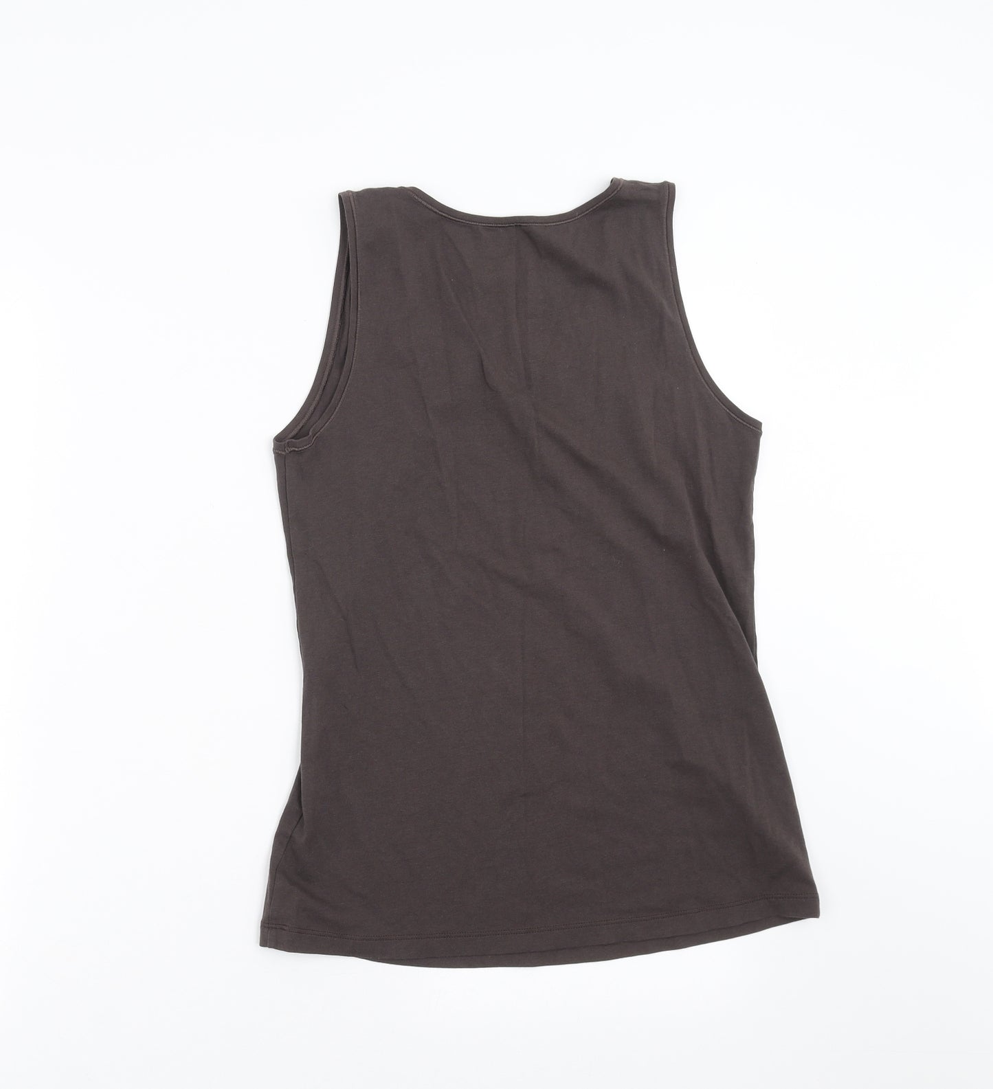Marks and Spencer Womens Brown   Basic T-Shirt Size 18