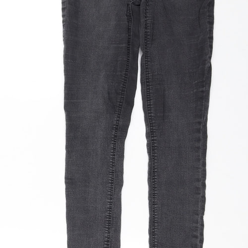 George Womens Grey  Denim Skinny Jeans Size 10 L29 in