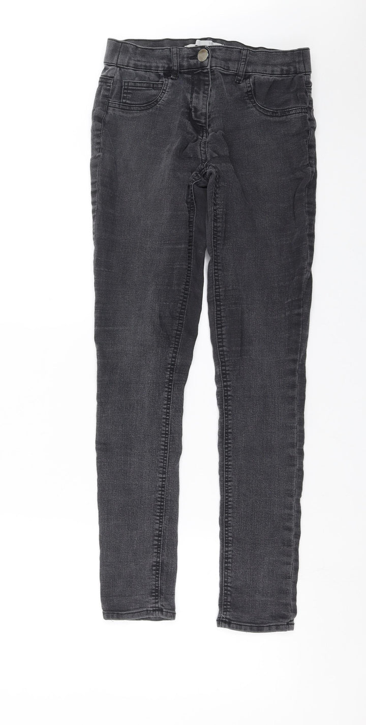 George Womens Grey Denim Skinny Jeans Size 10 L29 in