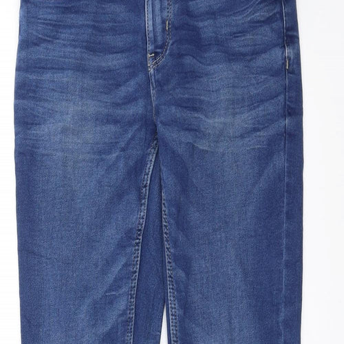 Lindex Girls Blue  Denim Straight Jeans Size 9-10 Years
