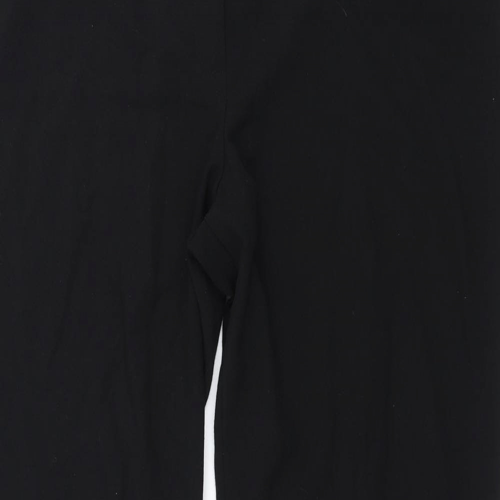 Marks and Spencer Womens Black   Trousers  Size 18 L30 in