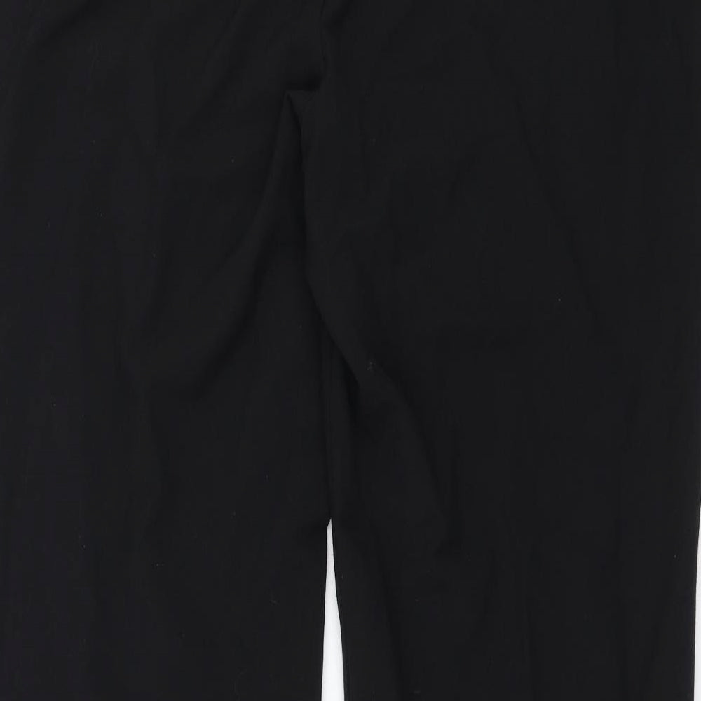 Marks and Spencer Womens Black   Trousers  Size 18 L30 in