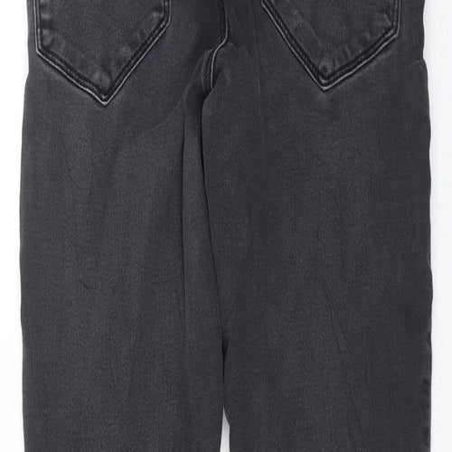 Dorothy Perkins Womens Grey  Denim Skinny Jeans Size 10 L24 in