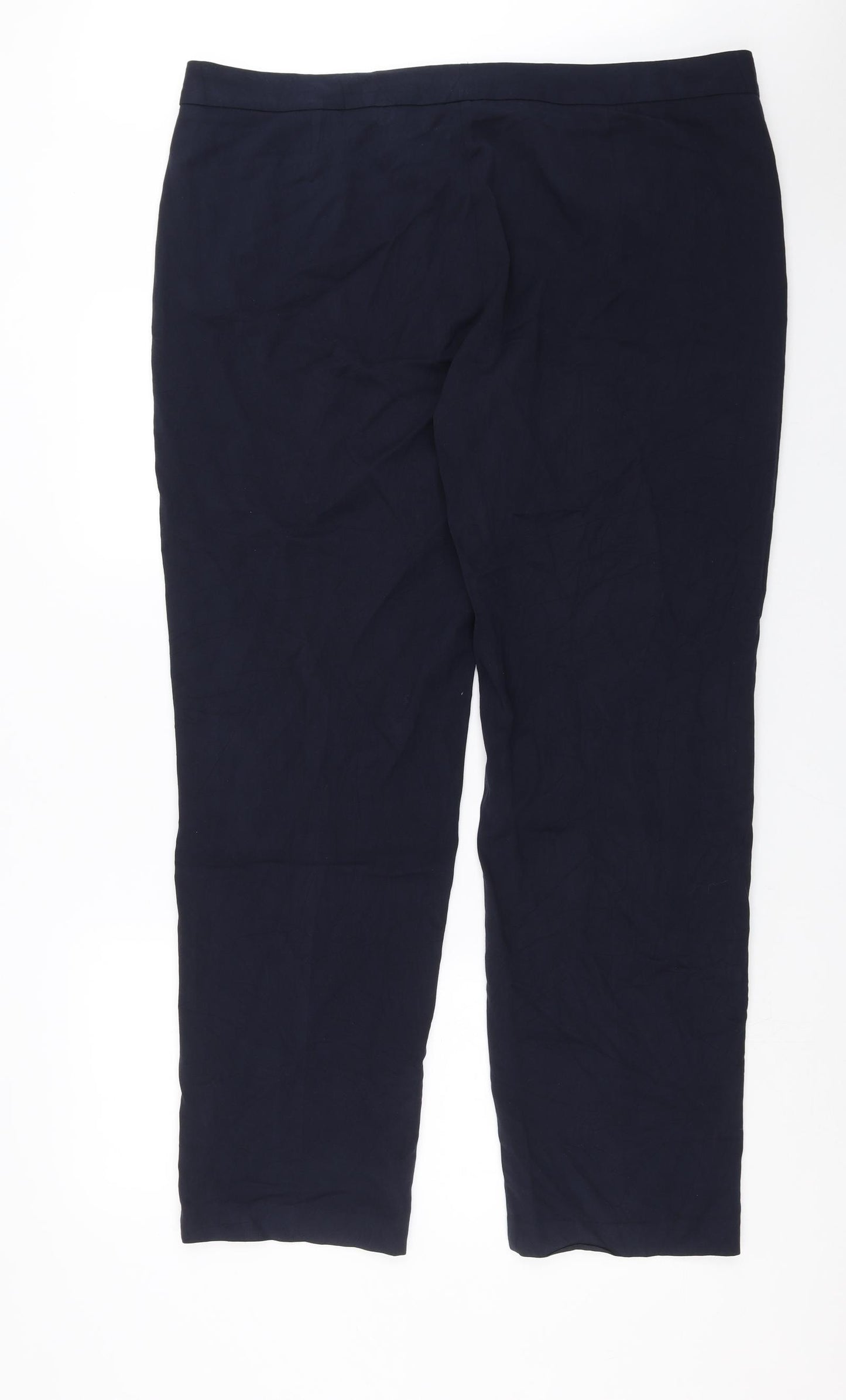 Marks and Spencer Womens Blue   Trousers  Size 20 L31 in