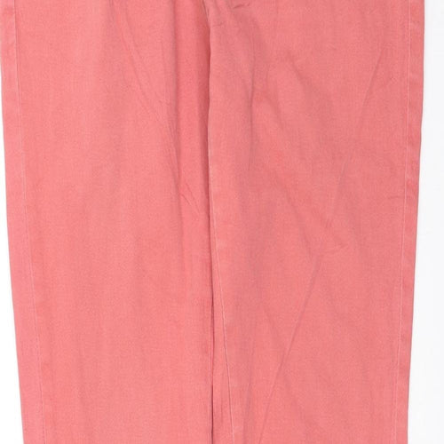 Primark Womens Pink  Denim Skinny Jeans Size 8 L30 in