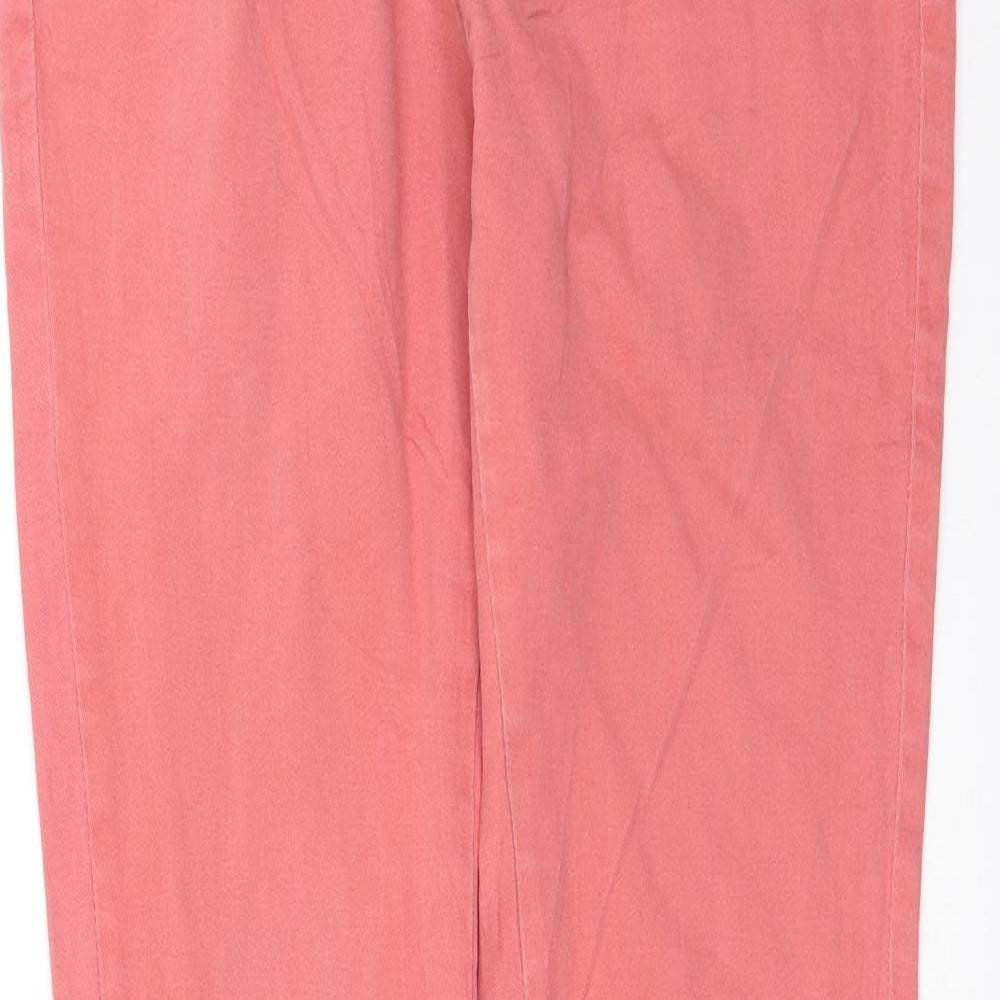 Primark Womens Pink  Denim Skinny Jeans Size 8 L30 in