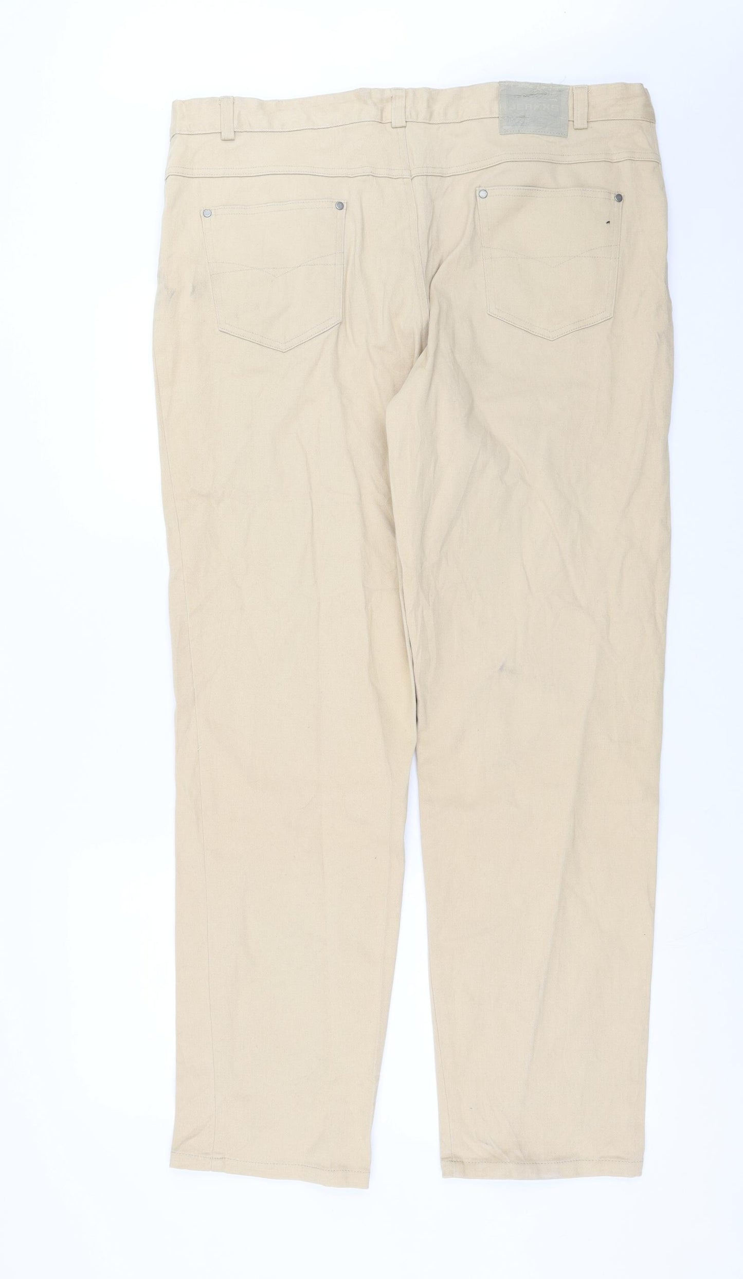 JEAXXS Mens Beige   Straight Jeans Size 40 in L31 in