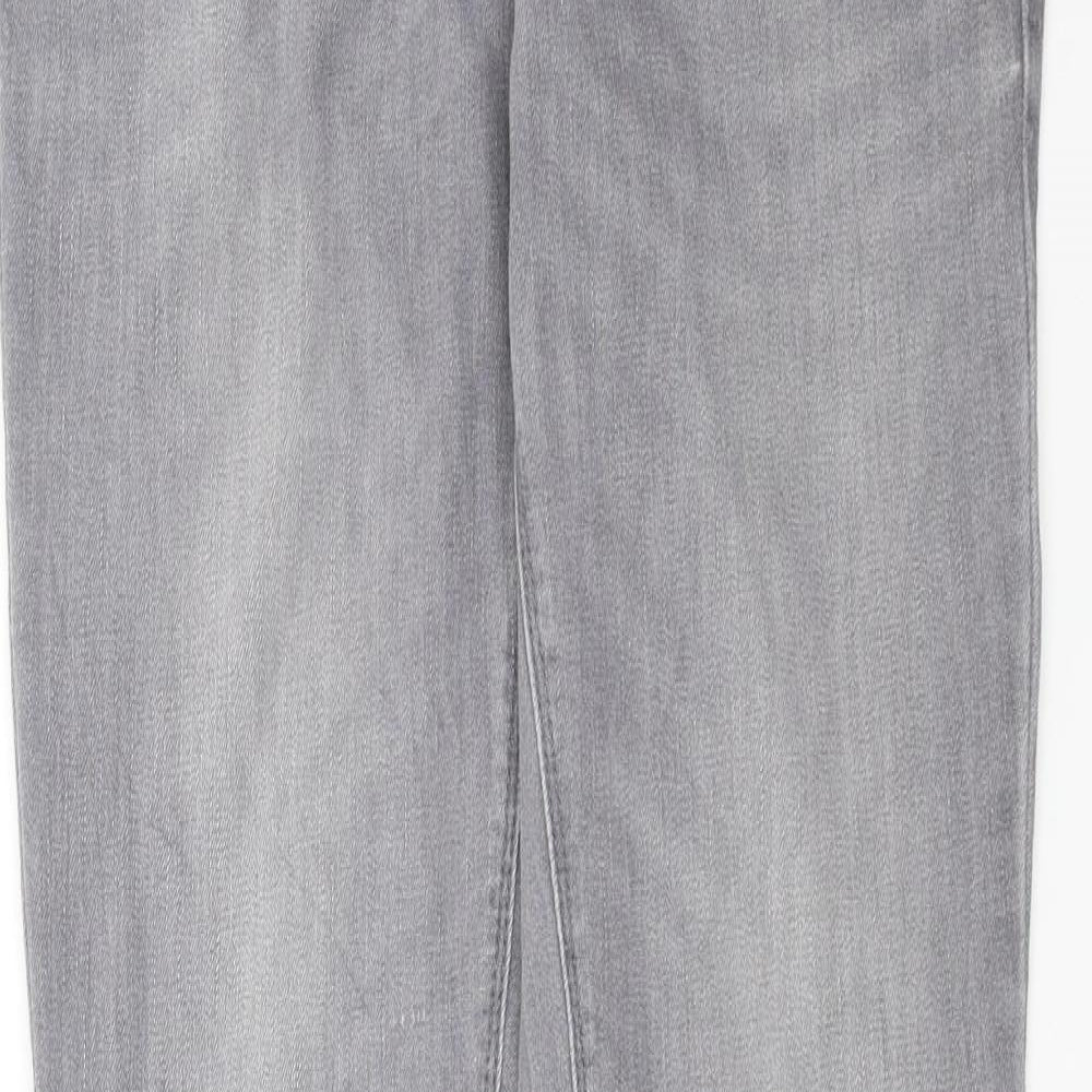 NEXT Womens Grey  Denim Skinny Jeans Size 10 L32 in
