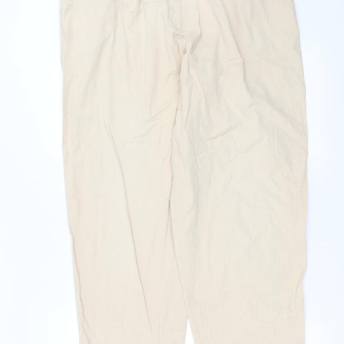 traveling light Womens Beige   Trousers  Size 18 L29 in