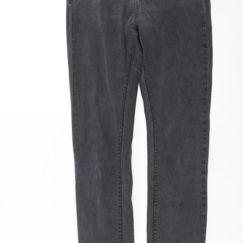 ASOS Womens Grey  Denim Skinny Jeans Size 28 in L30 in