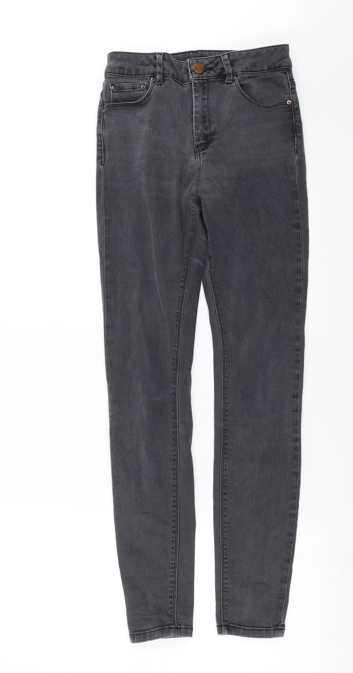 ASOS Womens Grey  Denim Skinny Jeans Size 28 in L30 in