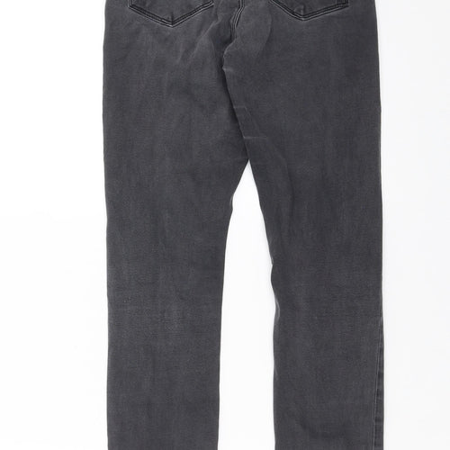 ASOS Womens Grey  Denim Skinny Jeans Size 28 in L30 in