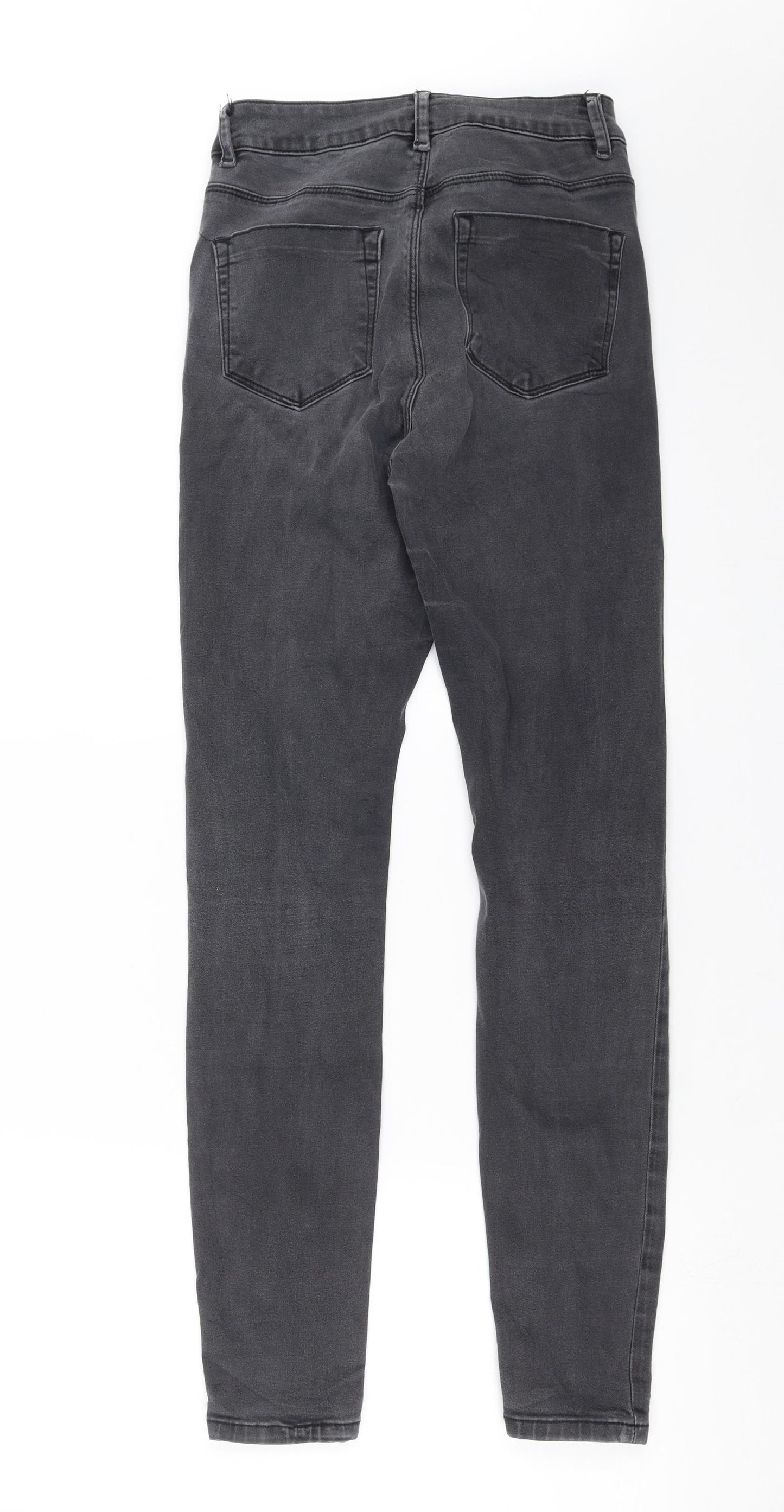 ASOS Womens Grey  Denim Skinny Jeans Size 28 in L30 in