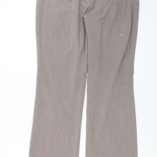 Marks and Spencer Womens Grey   Trousers  Size 12 L30 in