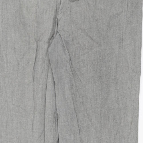 New Look Womens Grey   Trousers  Size 16 L26 in