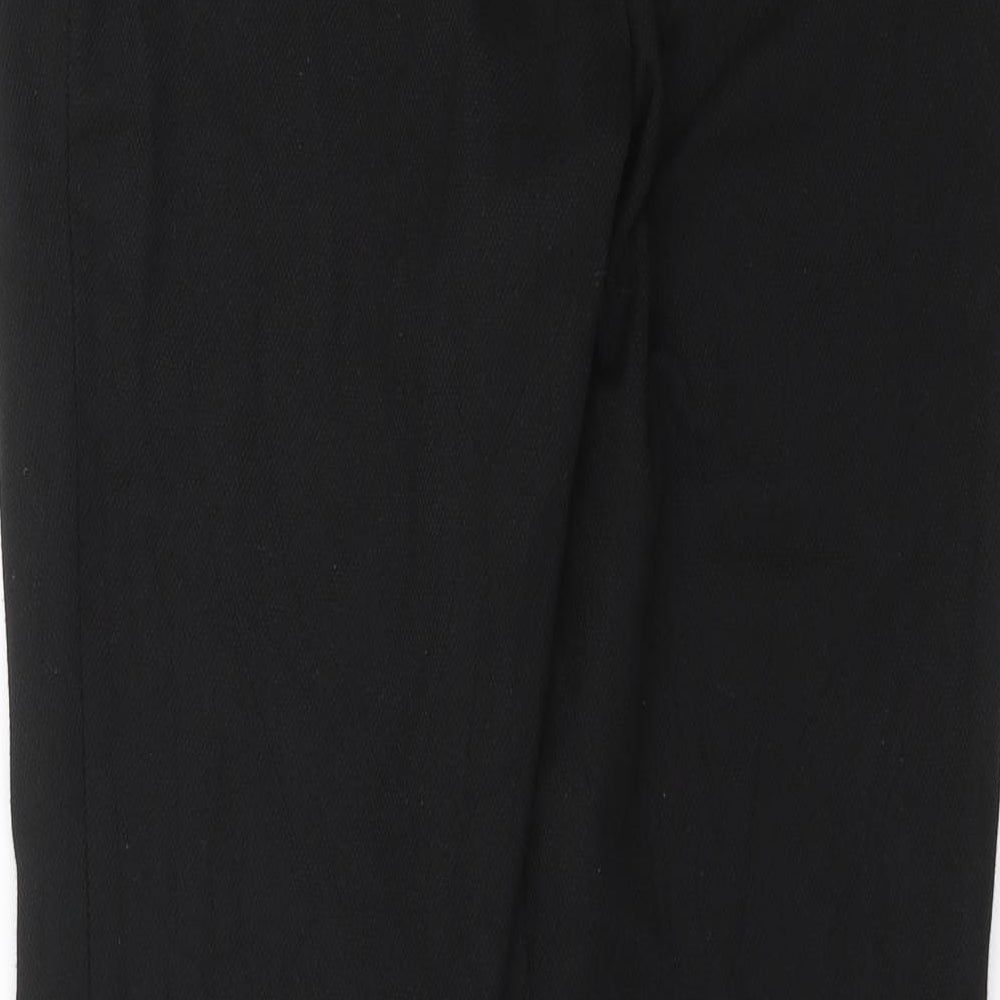 NEXT Womens Black   Trousers  Size 8 L26 in