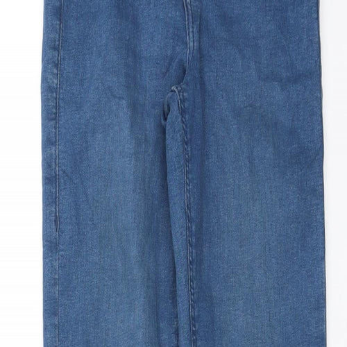 Topshop Womens Blue  Denim Skinny Jeans Size 23 in L28 in