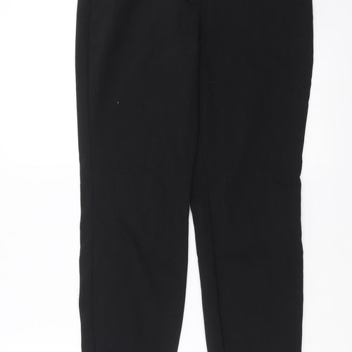 Papaya Womens Black   Trousers  Size 10 L26 in