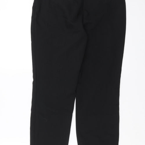 Papaya Womens Black   Trousers  Size 10 L26 in