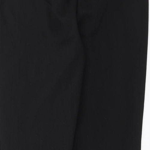 Papaya Womens Black   Trousers  Size 10 L26 in