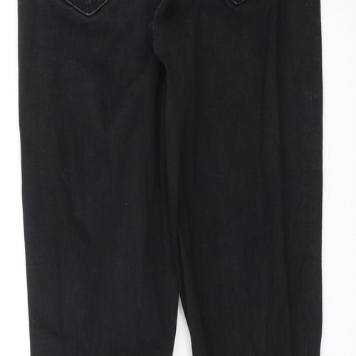 ASOS Womens Black  Denim Skinny Jeans Size 28 in L28 in
