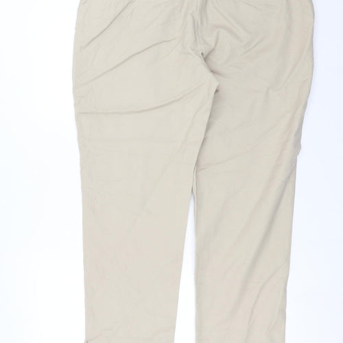 Warehouse Womens Beige   Trousers  Size 18 L26 in