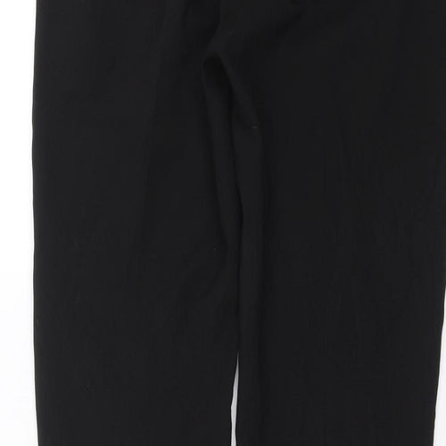 Select Womens Black   Trousers  Size 6 L29 in