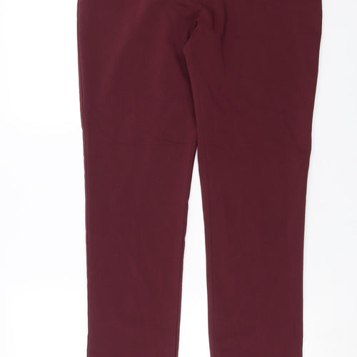 Fabo Womens Purple   Trousers  Size 34 in L29 in