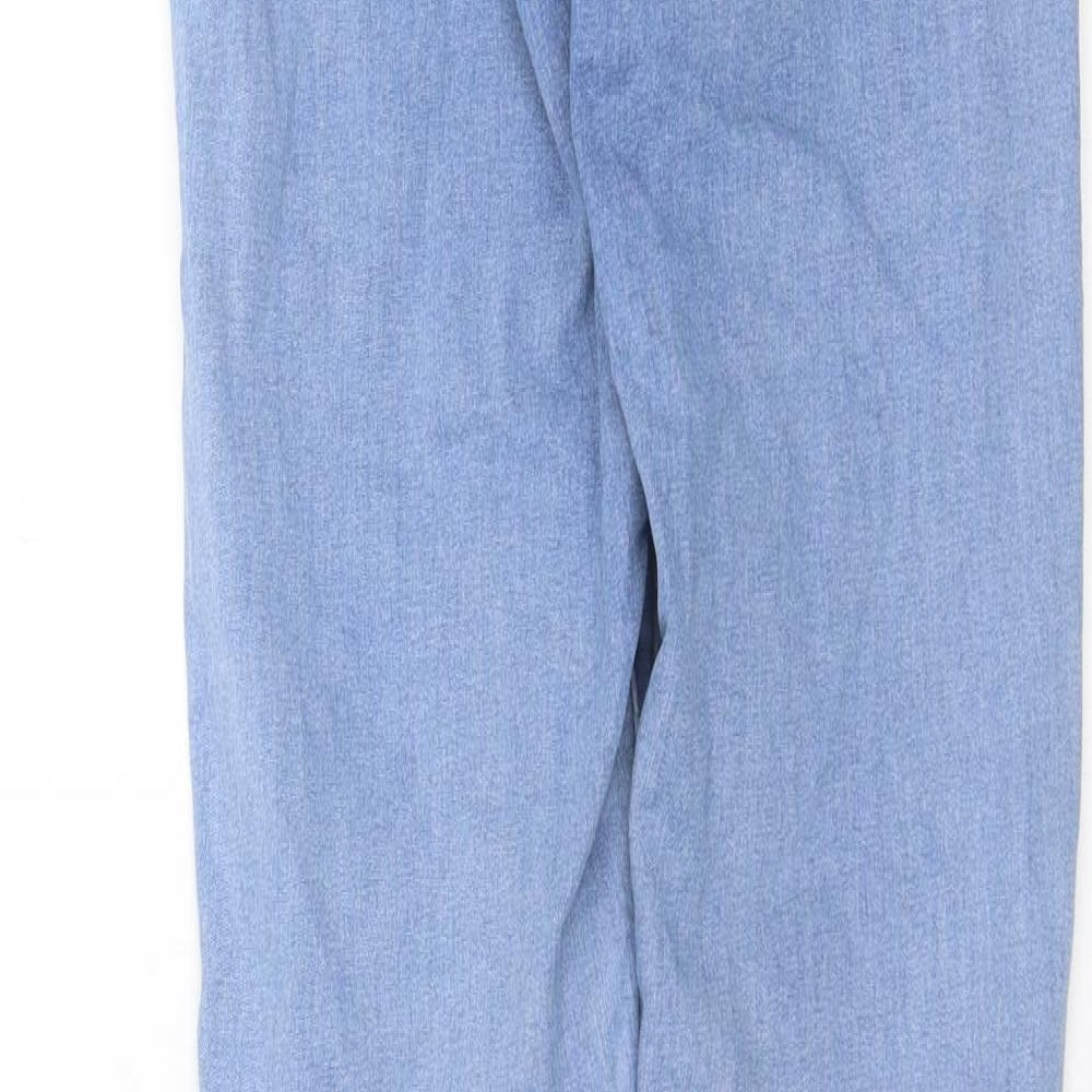 Preworn Womens Blue  Denim Skinny Jeans Size 24 in L29 in